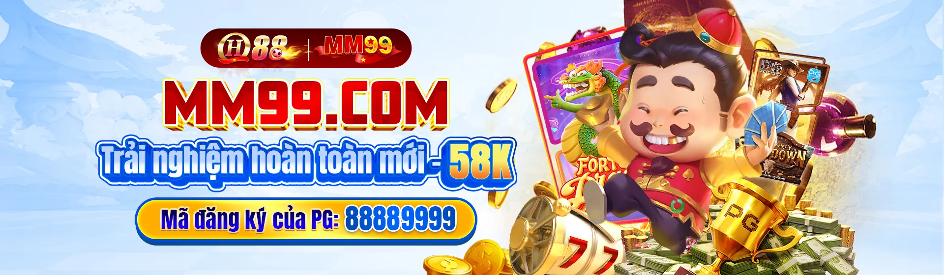 Banner quảng cáo chương trình khuyến mãi thưởng chào mừng dành cho game bắn cá tại W88, với hình ảnh nhân vật dưới biển và biểu ngữ 'Thưởng Nạp Đầu'. Nổi bật với màu xanh và trắng của thương hiệu.